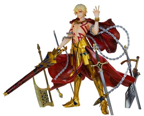 Gooyeh FGO Figur Gilgamesh Actionfiguren FATE STAY NIGHT PVC Statue Modell Sammlung Ornamente Dekoration Geburtstag 25cm