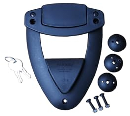 ORLETANOS klick Fix Mot Système de Changement Rapide Compatible avec klick-Fix pour sacoches de Selle, sacoches basculantes, valises latérales, Mallette en Aluminium, Coffre de Moto côté Gauche ou