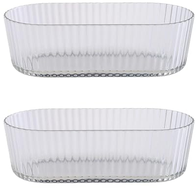 2 Uds Cuencos Para Servir, Cuencos Transparentes, Cuencos Para Aperitivos, Fruteros, Ensaladeras, Utensilios Para Servir Cereales, Yogur, Avena, Ensalada Y Fruta