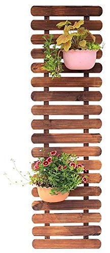ArtRay Wandmontiertes Blumenregal aus Holz für den Innenbereich, Balkon, Außenbereich, hängendes Eckleiterregal (Größe: 90 x 35 cm) (120 x 35 cm) (120 x 35 cm)