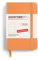 LEUCHTTURM1917 370560 Wochenkalender Mini (A7) 2025, Apricot, Deutsch