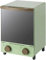 HOTAPEPU CYZJPRVN oven mini oven air fryer oven 12 Liters Retro Mini Vertical Oven Light Quartz Heating Tube Timing Mirror Glass Door Mini Ovens Toaster Oven Air Fryer,