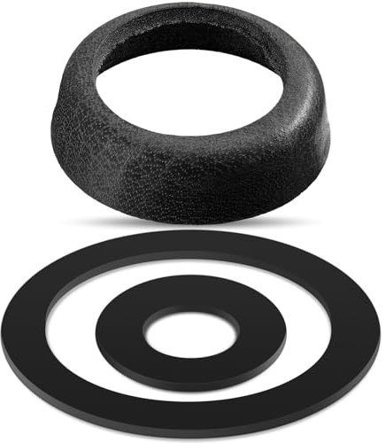 Photect 3 Stück Ledermanschette für Schwengelpumpe Typ 75 Dichtung und Kolbenmanschette Leder Dichtungsset für Gartenpumpe Wasserpumpen Handpumpe Ersatzteile der Dichtung Pumpe (Schwarz)