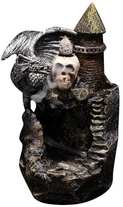 Halloween Deko Garten 1 Pcs Skeleton Dinosaurier Weihrauch Weihrauch Rückfluss Weihrauch Weihrauch Weihrauch Für Halloween Blätter Ablage Schreibtisch (B, 20cm)