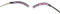 Kit de Lumière LED pour Faux-cils, pour Fêtes, Boîtes de Nuit, Halloween, Lumière Légère et pour Faux-cils (PINK)