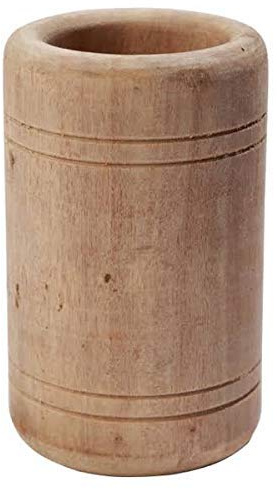 Samyuktha Vijaysar Kräuterglas aus Holz, ayurvedisches Jamun-Glas – Kontrolle von Diabetes und Zuckerglas (Khadi Jamun Wood Tumbler, braun)