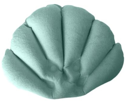 Sharplace Badekissen für Badewanne, rutschfestes, wasserdichtes Kissen, Badewannenkissen, Blau Grün