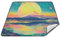 Amooorous Japanische Picknickdecke, Fuji-Gebirge, bunt, wasserdicht, faltbar, groß, Gras, Strand, Picknick, für Damen, Paare, Geschenk, Mantas para la Playa