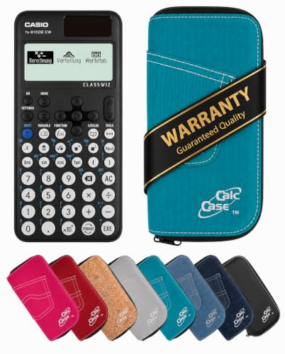 Casio FX-810DE CW Schulrechner + Schutztasche + Erweiterte 5-Jahres-Garantie – Wissenschaftlicher Taschenrechner - Basic Set