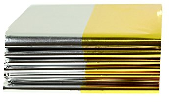 Rettungsdecke Gold-Silber-Folie 160 x 210cm (5)