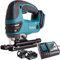 Makita DJV180Z DJV180 18V Cordless Li-ion Jigsaw Body with 2 x 3.0Ah BL1830 & DC18RC