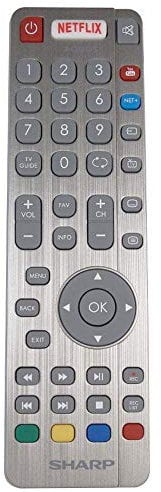 Genuine TV Remote Control Replacement for Sharp LC-40CFG6021K / LC40CFG6021K