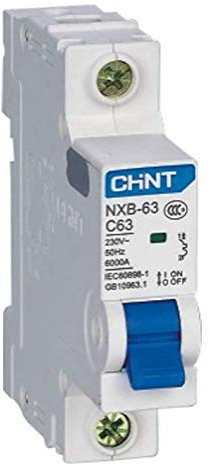 HaiMa Chnt Nxb - 63 Disjoncteur miniature 1P 230V 50Hz - Blanc 20A