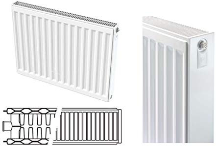 Centerad Compact Radiator 750mm (H) x 300mm (L) Type 22 K2 2105Btu Double Panel Double Convector 20 Year Guarantee