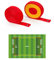 Sport-Thieme Spielfeldmarkierung Young Players | Schusszonen und Spielfeldbegrenzung | Mit Ösen für Gurtband-Befestigung | Pflegeleichtes Polyester | FUNino im Kinderfußball | Markierungshilfe