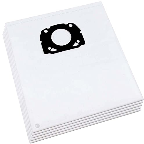 5 Hochwertige Vlies Staubsaugerbeutel - Für Kärcher WD 7.300, WD 7.700 P kompatibel - Bestleistung beim Saugen