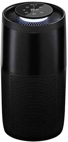 Instant HEPA Quiet Air Purifier From the Makers of Instant Pot w/Plasma Ion Technology, Rooms up to 1,940ft2, removes 99% of Dust, Pet Hair, for Bedrooms, Offices, Charcoal (150-0005-01)