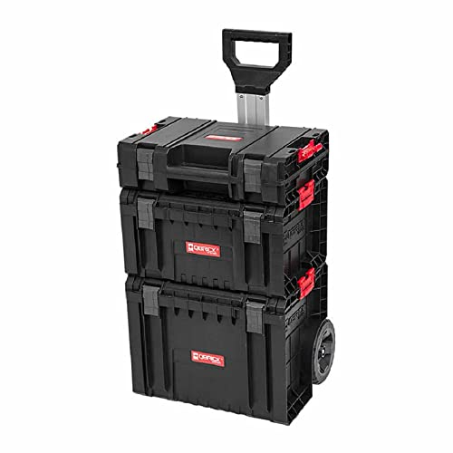 Qbrick System Z254935PG001 Caja de herramientas (kit que incluye caja rodante, caja y maletín, serie System Pro, construcción modular)