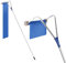Todeco Schnee Rake Für Haus-Dach, Dach Rake Schneeräumer, Verstellbarer teleskopierbarer, Stiellänge 170-650cm, Oxford-Stoff 450 * 42cm, perfekt für den Schnee