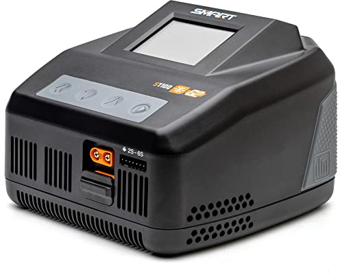 Spektrum S1100 G2 1x100W AC Smart Charger - IC3/5 Charging Outputs - Fast Charging - Compatible with Spektrum Smart Batteries