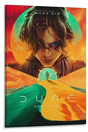 ZHIZAO Dune 2 Poster The Part Two Modern Decor Art Deco Fashion Pop Art 30 x 45 cm