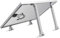 Lot de 2 supports de panneau solaire, angle réglable, support de panneau solaire, supports réglables pour panneaux solaires pour camping-car, bateau（ALu）