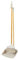 Salter LASAL31862WEU7 Dustpan and Brush Set Long Handled - Freestanding Broom and Dustpan Set, Lightweight Household Dust Pan, FSC®-Certified Bamboo Handle, Clip-Together Easy Storage, Warm Harmony