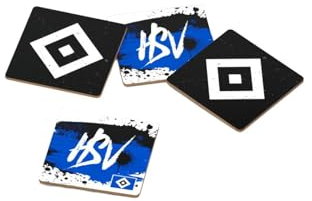 Hamburger SV HSV Untersetzer Kork 4er-Set