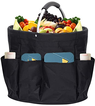 Gartentasche,Gartentasche | Faltbarer Home-Organizer mit Taschen - Gartenwerkzeug-Aufbewahrungstasche, Oxford, strapazierfähig, große Organizer-Tasche, Pflanzen-Werkzeug-Set, Luckxing