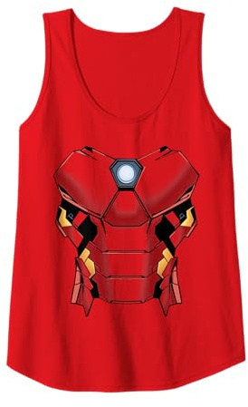 Marvel Iron Man Costume Halloween Tank Top