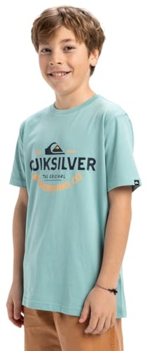 Quiksilver Jungen Ev Typed Out Ss YTH T-Shirt (1er Pack)