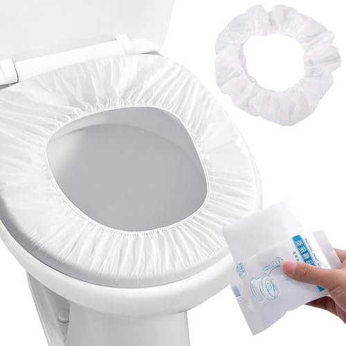 20 Individually Packaged Toilet Seat Covers - Disposable for Men, Women & Girls - Travel Friendly