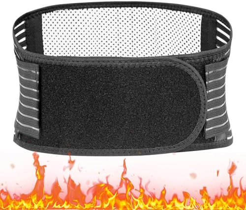 Turmalin Rückenbandage,Magnettherapie Gürtel,Wärmegürtel,Wärmender Lendenwirbelstütze Gürtel,Nierengurt Selbsterwärmende,Rückenstütze,Rückenstützgürtel Rückengurt,Hilft bei Rückenschmerzen (M)