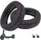 VOLOHAS 60/70-6,5 Offroad-Tubeless-Reifen 10 Zoll Dicker Reifen Ersatzreifen für Xiaomi 5/5 Pro/5 Max, für Ninebot Max G30/Max G30 D/Max G30 D2/G30E/G30LP Elektroroller Schlauchloser Reifen (2 Stück)