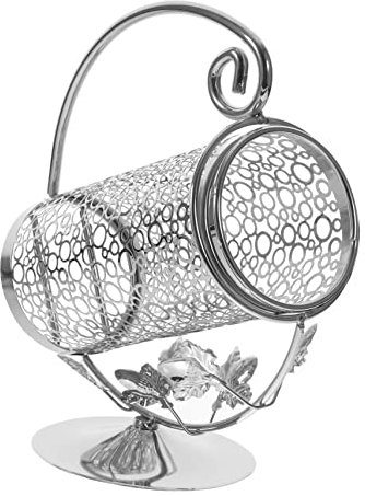 WHAMVOX Porte-Bouteille De Whisky Simple Présentoir À Vin en Métal Élégant Pratique Garde Votre Cuisine Bien Rangée