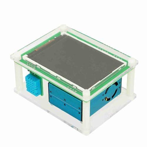 Digitales Luftqualitätsmonitor PM2.5 Detektor mit Anzeige Farbenfrohes Display Hochempfindlicher Sensor Breite Sichtwinkel Auto Heim