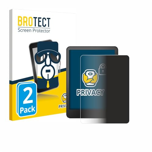 BROTECT Blickschutzfolie für Amazon Kindle Colorsoft Signature Edition | 2 Stück Anti-Spy Displayschutz Made in Germany E-Book-Reader Privacy Screen Protector Blaulichtfilter Klare Folie