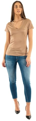 T-shirt donna Guess brown ES25GU82 W5GP31KCSX2 XS