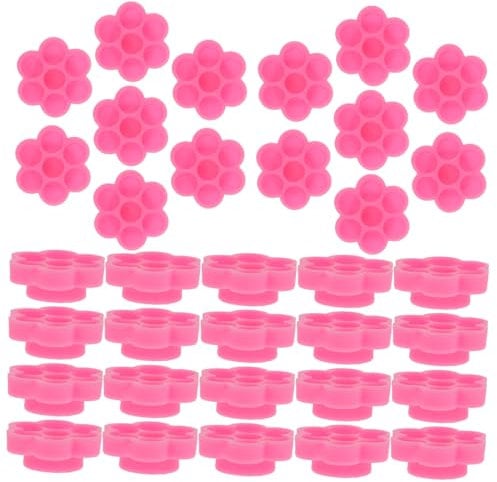 BELLIFFY 200pcs Beauty Salon Eyelash Extension Adhesive Cup Pigment Holder