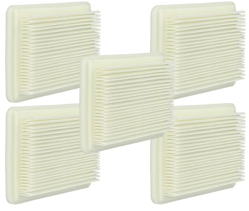 vhbw 5x Staubsaugerfilter kompatibel mit Bosch UniversalVac 18 Staubsauger | HEPA-Filter Weiß