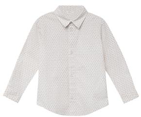 s.Oliver Popeline-Hemd mit All-over-Print im Slim Fit