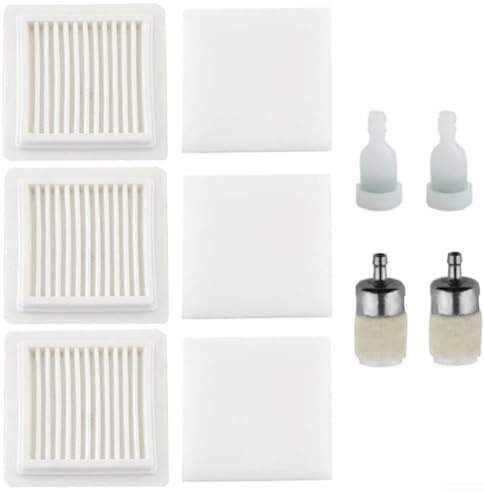 Kit filtro aria compatibile con Echo PAS-2620 SRM-3020 Trimmer decespugliatore soffiatore per parti Edger Sostituisce A226002030 A226002040 per serie PE SHC PPT