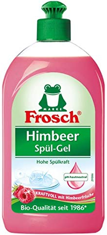 Frosch Himbeer Spül-Gel Hohe Spülkraft ph-hautneutral 500 ml 8er Pack