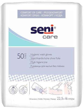 SENI care Waschhandschuhe unfoliert 50 St