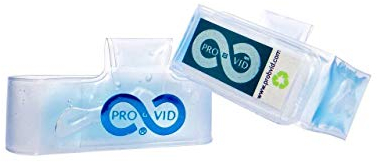 ProVid Hydroalkoholisches Gel-Armband, Minzduft, 70% Alkoholgehalt, Reinigungs- und Desinfektionsmittel, 300 g