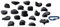 Entre Prises Kinderklettergriffe Kids, Farbe:schwarz