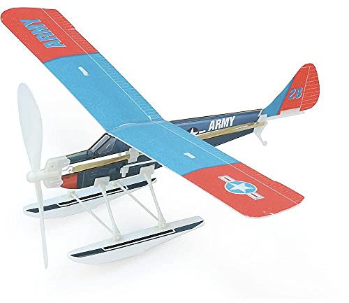 Vilac - Avion à élastique Bleu - Autres matières,Plastique - 3211