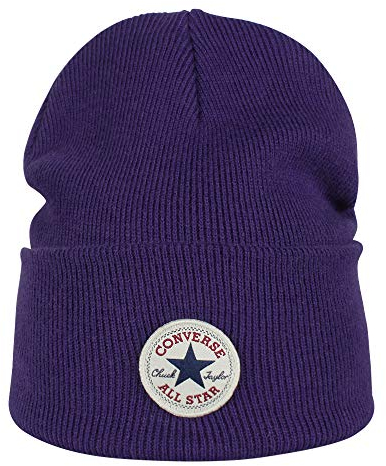 Converse Unisex Mütze Chuck Patch Beanie Sustainable Concord (lila)