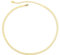 Artiqo Schlangenkette Damen Gold | Filigrane Halskette ohne Anhänger aus Edelstahl | Wasserfest, Hautfreundlich & Langlebig - Modell Cora