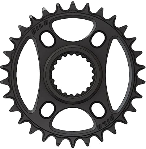 Pilo C58 Kettenblatt schmal breit 30T für Shimano direct XTR M9100-1, XT M8100-1, SLX M7100-1 Serie, Hyperglide+ kompatibel